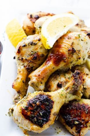 One of the first things I ever learned to cook was how to cook chicken drumsticks. These chicken drumsticks are tender, juicy and gorgeously brown! The marinade that is used in this recipe is super versatile and can be used on practically anything else!