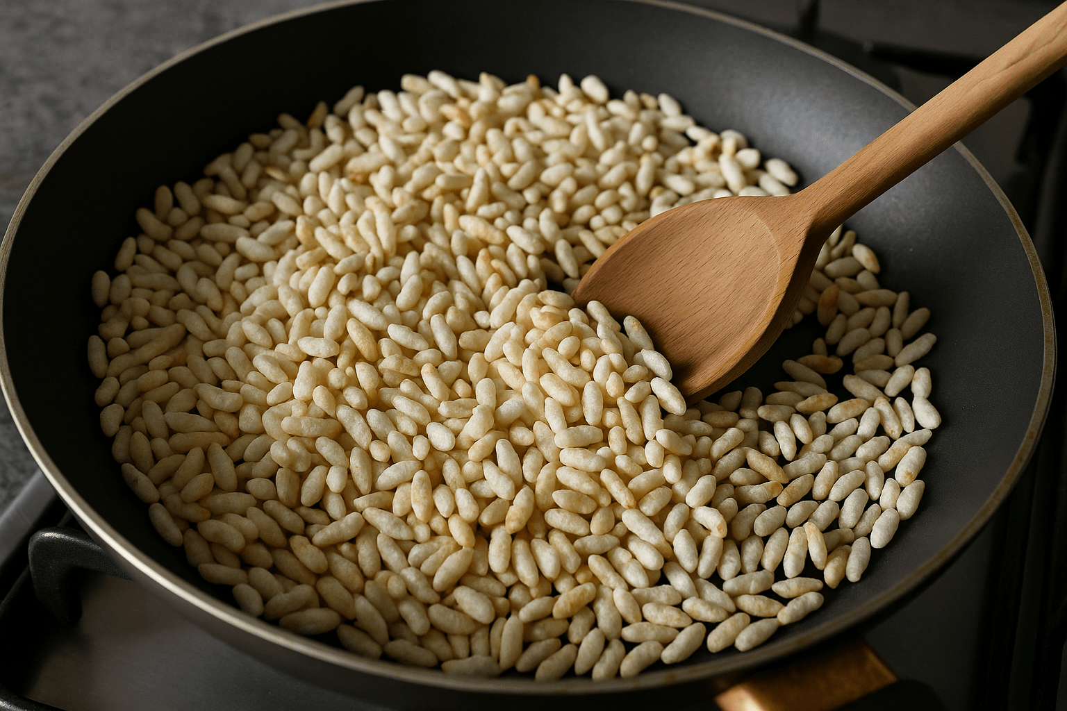 homemade puffed rice