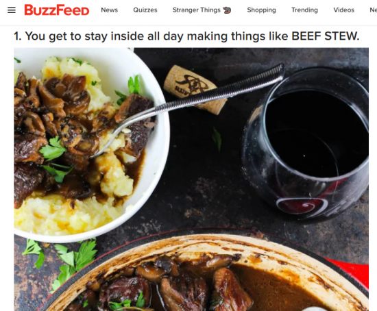 buzzfeed wild mushroom and beef stew